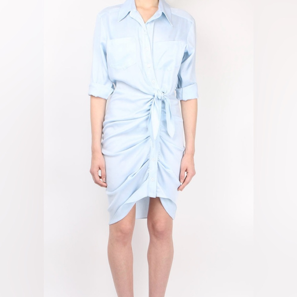 Veronica Beard Sierra Dress size 6. Used once. It’s the lighter blue color :)